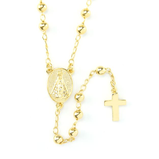 gargantilha-terco-nsa-ouro gargantilha-terco-nsa-ouro