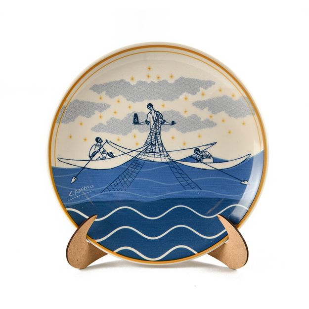 64012---PRATO-DECORATIVO-MILAGRES-DA-PESCA--01 64012---PRATO-DECORATIVO-MILAGRES-DA-PESCA--01